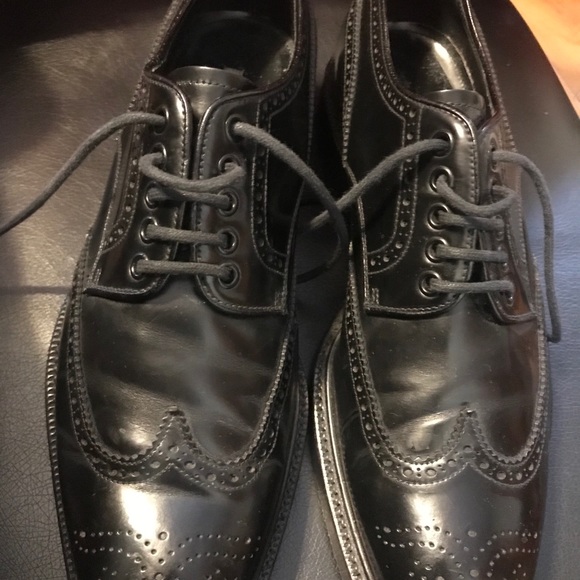 PRADA DERBY LACE UP SHOES - Picture 3 of 6